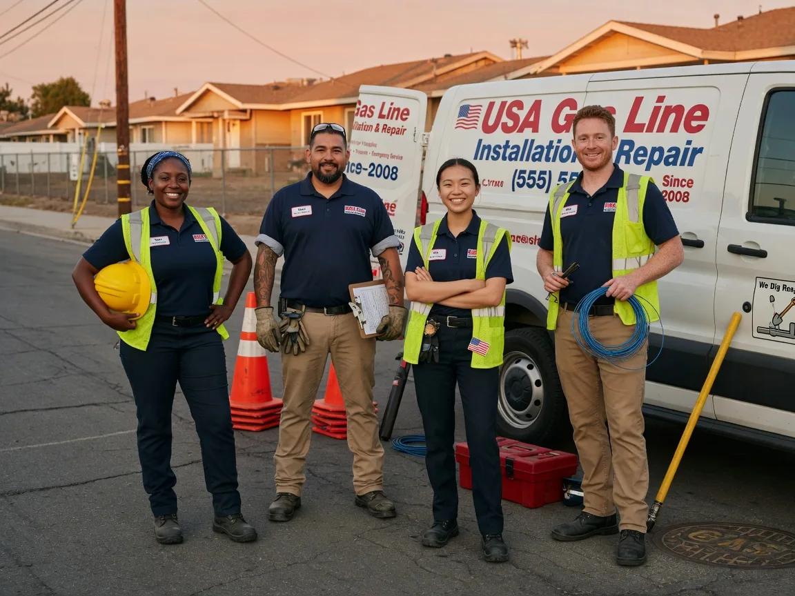 Gas Line Installation company in Knik Fairview, AK